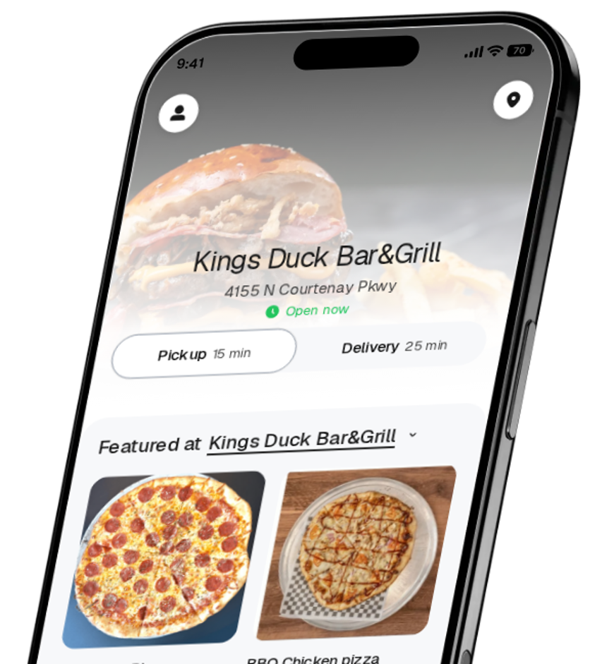Kings Duck Bar&Grill app preview