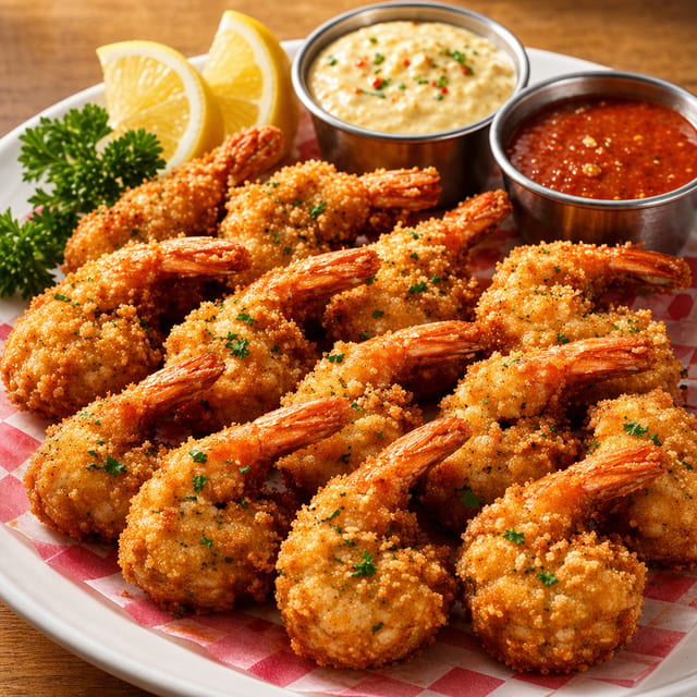 Coconut Shrimp.